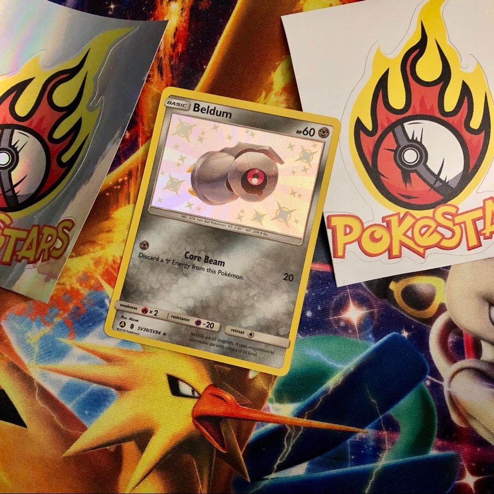 Pokemon Beldum card hidden fates